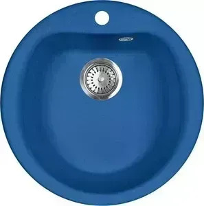 Мойка кухонная AquaGranitEx M-07 505х505 синий (M-07 (323))