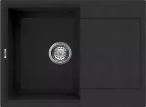 Мойка кухонная Elleci Easy 135, 680x500, metaltek (70) LMY13570