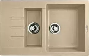Мойка кухонная LAVA D2 775х495 чёрный (D2BAS)