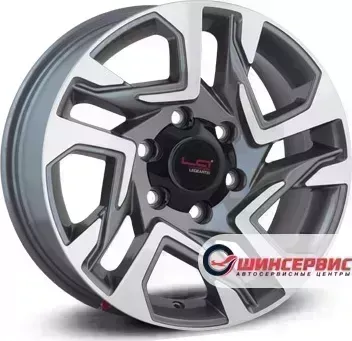 Диск автомобильный Legeartis Concept TY566 17 / 7.5J 6x139.70 ET25.00 D106.10