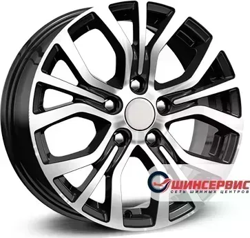 Диск автомобильный КиК ZV Actyon KC736 16 / 6.5J 5x112.00 ET40.00 D66.60