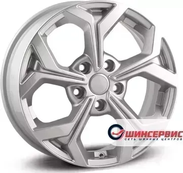Диск автомобильный КиК ZV Focus KC878 16 / 6.5J 5x108.00 ET50.00 D63.35
