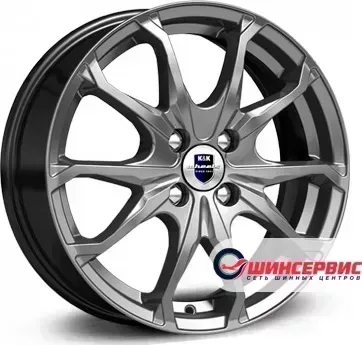 Диск автомобильный КиК Brent 16 / 6.0J 4x108.00 ET47.50 D63.35