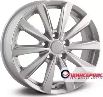Диск автомобильный КиК ZV Focus KC737 16 / 6.5J 5x108.00 ET50.00 D63.35