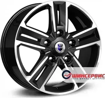 Диск автомобильный КиК Backfire 18 / 8.0J 5x114.30 ET50.00 D66.10