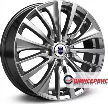 Диск автомобильный КиК Flanker 17 / 6.5J 4x100.00 ET37.00 D67.10