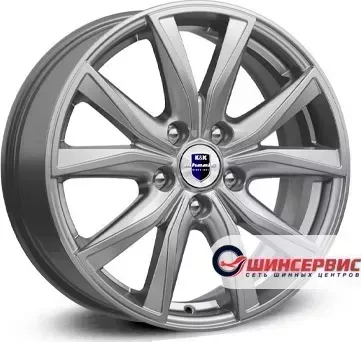 Диск автомобильный КиК ZV Qashgai J11 KC867 17 / 7.0J 5x114.30 ET40.00 D66.10