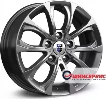 Диск автомобильный КиК Urals 15 / 6.5J 5x100.00 ET43.00 D67.10