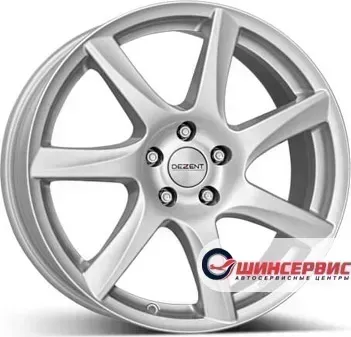 Диск автомобильный Dezent TW silver 16 / 6.5J 5x112.00 ET22.00 D66.60