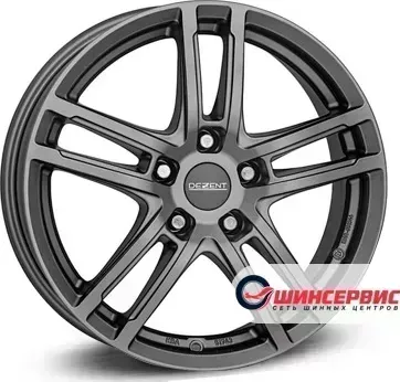 Диск автомобильный Dezent TZ-C graphite 16 / 6.5J 5x112.00 ET22.00 D66.60