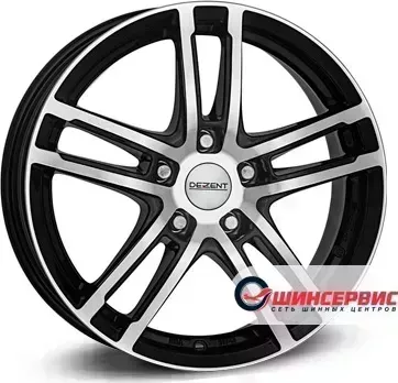 Диск автомобильный Dezent TZ dark 17 / 7.0J 5x114.30 ET40.00 D66.10