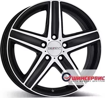 Диск автомобильный Dezent TG dark 16 / 6.5J 5x112.00 ET49.00 D66.60