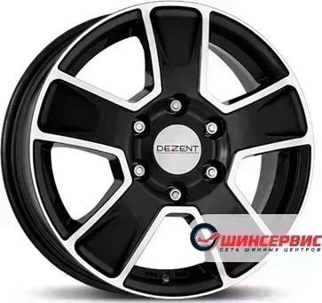 Диск автомобильный Dezent Van dark 16 / 6.5J 5x130.00 ET68.00 D78.10