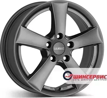 Диск автомобильный Dezent TX graphite 18 / 7.5J 5x100.00 ET38.00 D60.10