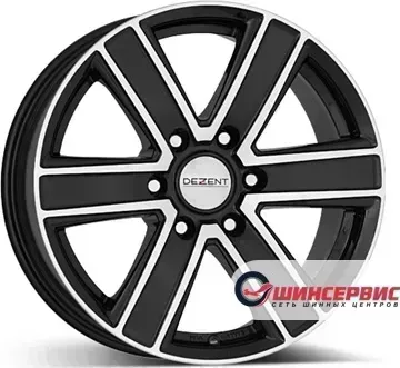 Диск автомобильный Dezent TJ dark 18 / 8.0J 6x139.70 ET35.00 D67.10