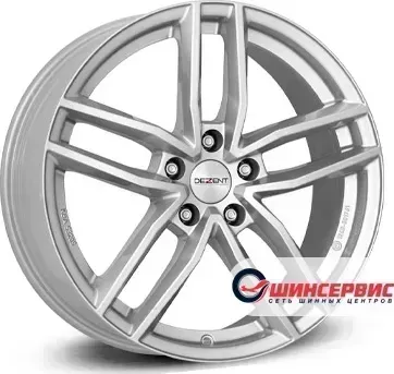 Диск автомобильный Dezent TR silver 16 / 6.5J 5x112.00 ET46.00 D57.10