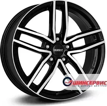 Диск автомобильный Dezent TR dark 18 / 8.0J 5x112.00 ET46.00 D57.10