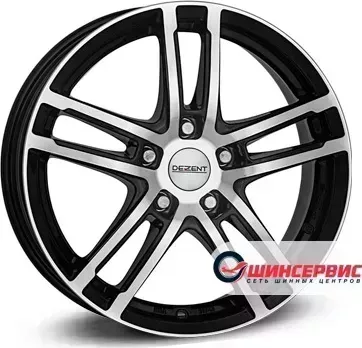Диск автомобильный Dezent TZ dark 17 / 7.0J 5x114.30 ET48.00 D71.60