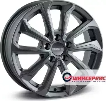 Диск автомобильный Dezent KS graphite 18 / 7.5J 5x114.30 ET45.00 D60.10