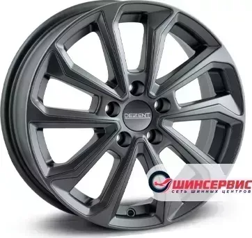 Диск автомобильный Dezent KS graphite 17 / 7.0J 5x112.00 ET48.00 D70.10