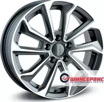 Диск автомобильный Dezent KS dark 17 / 7.0J 5x112.00 ET45.00 D57.10