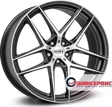 Диск автомобильный Dotz LagunaSeca dark 19 / 9.0J 5x112.00 ET44.00 D70.10