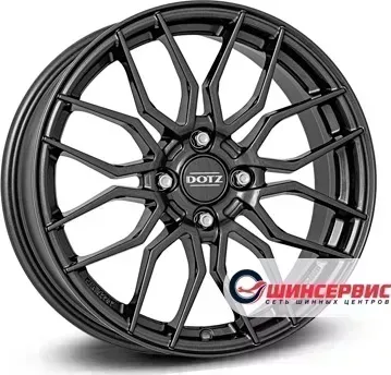 Диск автомобильный Dotz LimeRock grey 16 / 6.5J 4x100.00 ET35.00 D60.10