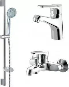 Комплект смесителей Bravat комнаты Eco-K 3 в 1 (F00313C)