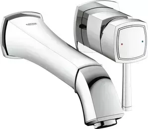 Смеситель для раковины Grohe Grandera настенный на 2 отверстия 23319 (19930000)