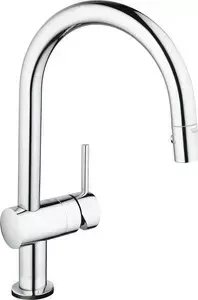 Смеситель для кухни Grohe Minta touch сенсорный с выдвижным изливом (31358000)