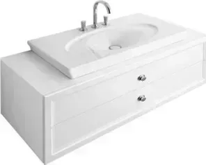 Тумба с раковиной Villeroy Boch La Belle 135 см (A58310DJ+6124G1R1)