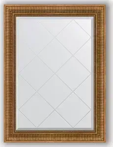 Зеркало Evoform с гравировкой Exclusive-G 77x105 см, в багетной раме - бронзовый акведук 93 мм (BY 4197)