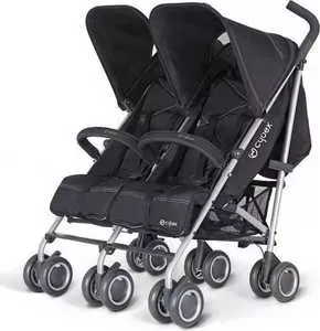 Коляска прогулочная CYBEX для двойни Twinyx Pure (черный) 512206002