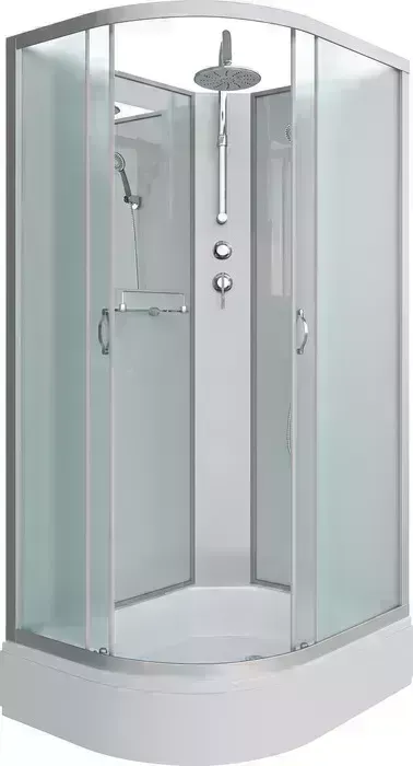 Душевая кабина Niagara NG-33394-14RBKT 130х90х210-240 правая