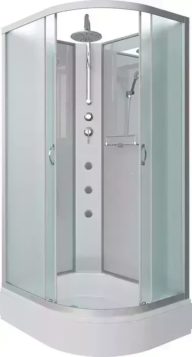 Душевая кабина Niagara NG-33984-14LBKTG 90х80х210-240 левая