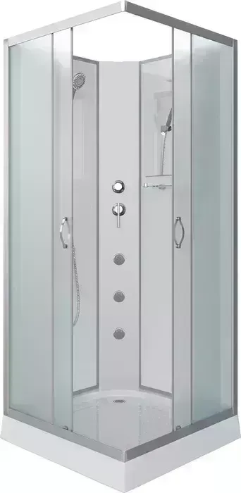 Душевая кабина Niagara NG-1101-14BKG 90х90х200