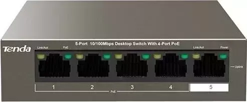 Коммутатор Tenda TEF1105P-4-38W PoE