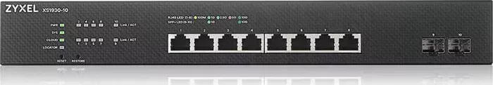 Коммутатор ZyXEL NebulaFlex XS1930-10-ZZ0101F 2SFP+ управляемый