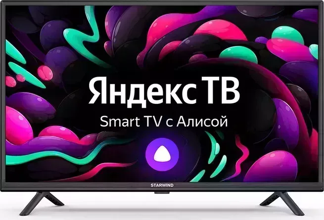 Телевизор StarWind SW-LED32SG304 Яндекс.ТВ черный