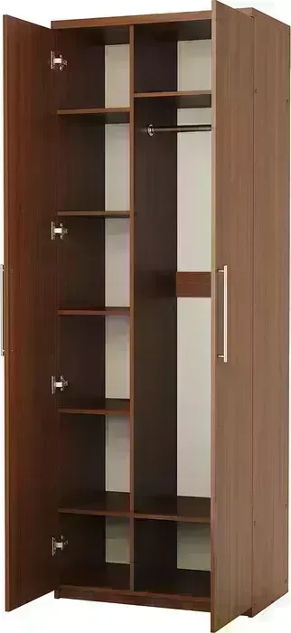 Шкаф комбинированный Шарм-Дизайн Мелодия МК-22 90х60 орех