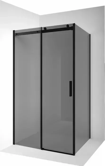 Душевой уголок Ambassador Benefit 130x110 тонированный, черный (19022202HBB-110HBB)