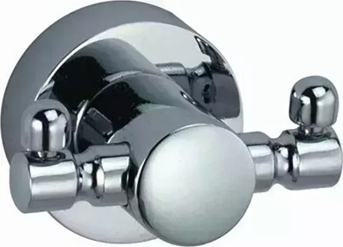 Крючок Wasserkraft двойной Donau хром (K-9423D)