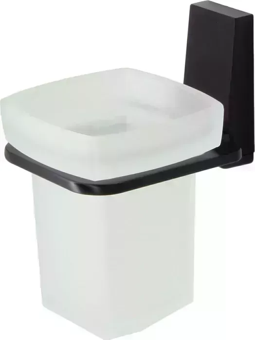 Стакан Wasserkraft Abens одинарный, черный (K-3228)
