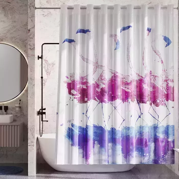 Шторка для ванны Wasserkraft ванной Lossa мультицвет (SC-81102)