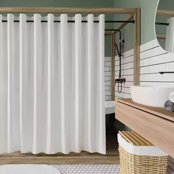 Шторка для ванны Wasserkraft ванной Vils белая (SC-10202)
