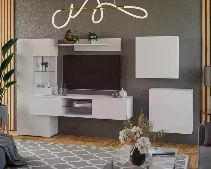 Гостиная Mebel Ars Минель (белый)