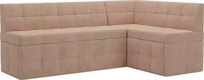 Кухонный диван Mebel Ars Атлантис правый угол (бежевый - Luna 061) 190х84х120 см