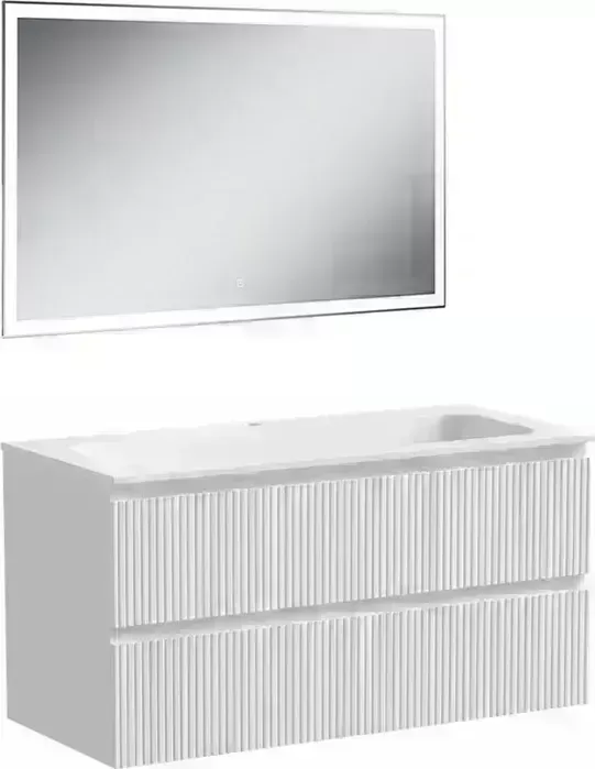 Мебель для ванной Sancos Snob T 100х45 Bianco