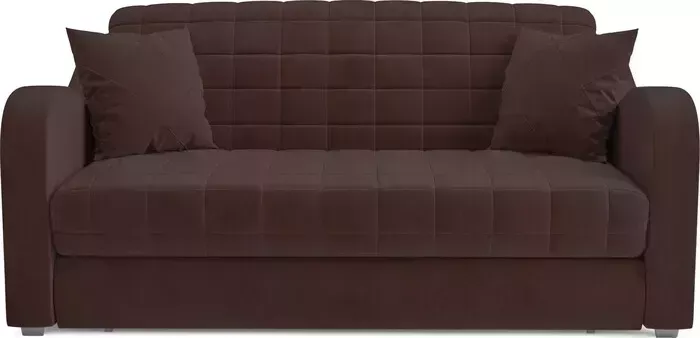 Диван Mebel Ars Аккордеон Барон №4 (велюр шоколад HB-178 16)