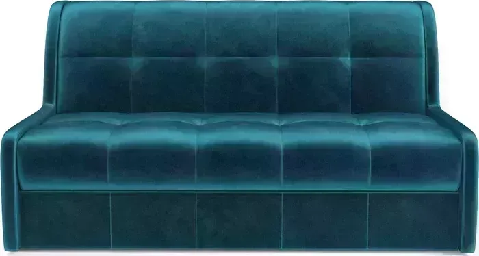 Диван Mebel Ars Аккордеон Барон №6 (бархат сине-зеленый star velvet 43 black green)